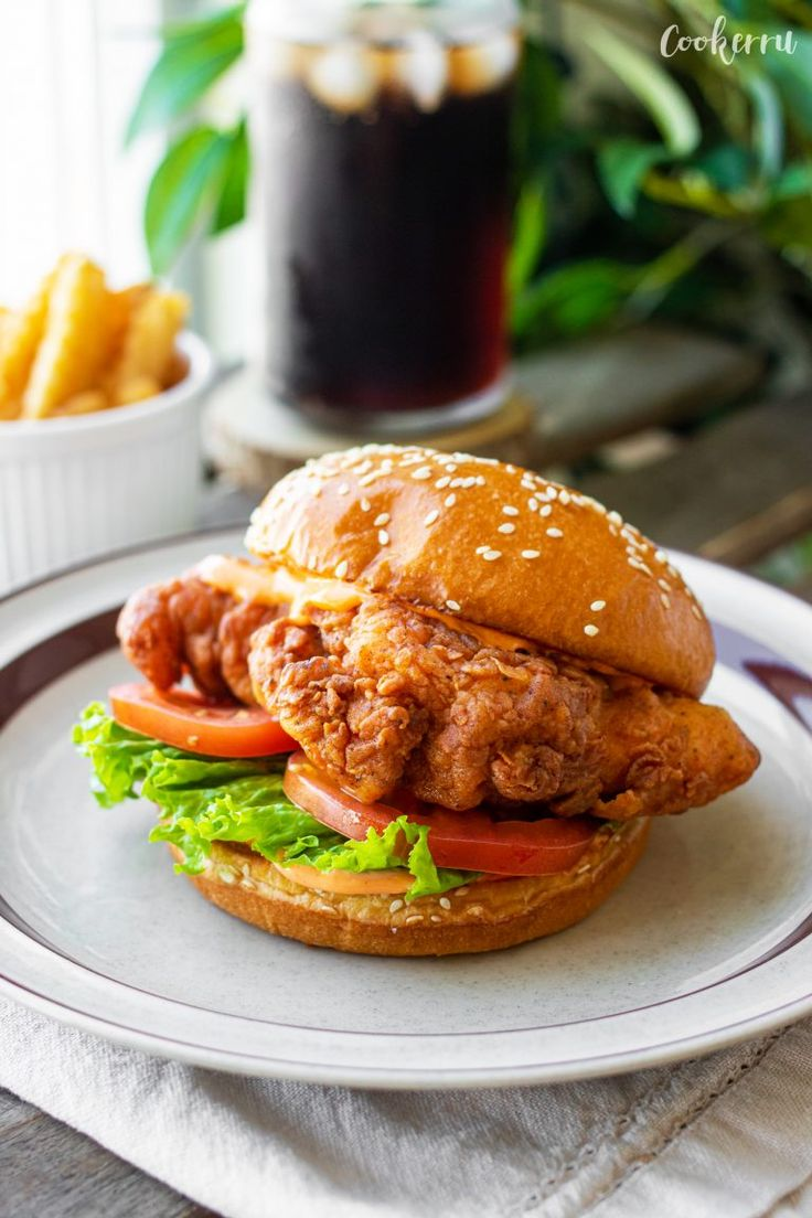 crispy chicken sandwich